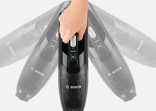 Акумулаторна прахосмукачка Bosch BCHF220B Readyy’y – 2 в 1, без торба, до 44 мин работа, 18 V Li-ion, контейнер 0.4 L