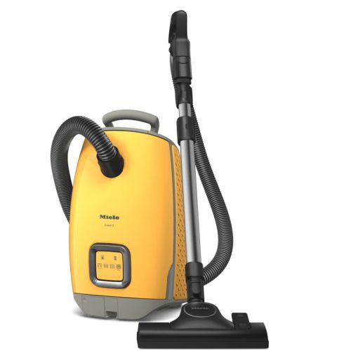 Прахосмукачка Miele Guard M1 Sunset Yellow – с торба, 890 W, 4.5 L, AirClean филтър, ComfortFit