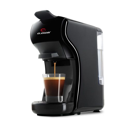 Кафемашина Elekom EK-504 5 в 1 – мултифункционална, 1450 W, 19 bar, Nespresso/Dolce Gusto/Lavazza Blue/мляно кафе