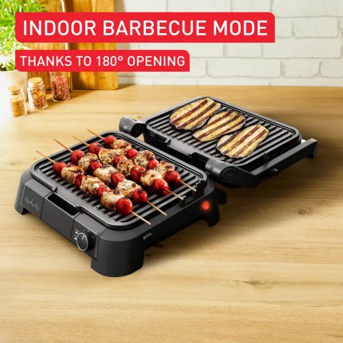 Контактен грил Tefal SuperGrill 3in1 – електрическа скара 3 в 1 с BBQ и фурна, 2000 W, регулируем термостат
