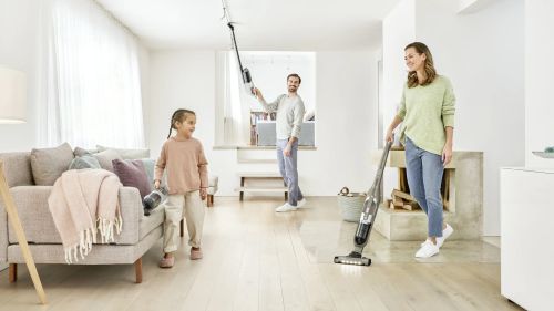 Прахосмукачка Bosch Flexxo Gen2 BBH3ALL23 – безжична 2 в 1 stick прахосмукачка, 21.6 V, до 50 мин работа, циклонна, 0.4 L