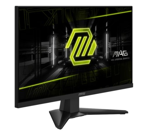 Монитор MSI MAG 244F, 23.8", 0.5ms, 200Hz, Rapid IPS, 1920x1080 (FHD), 16:9, AMD FreeSync Premium, 96% DCI-P3, AG, HDR Ready, 300 nits, 1000:1, DCR 100M:1, DP(1.2a), HDMI 2.0b, Tilt, VESA, Black, 2.9kg