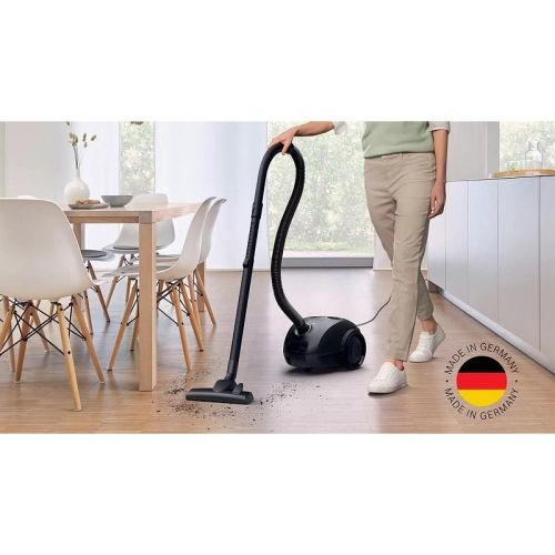 Прахосмукачка Bosch BGBS2LB1, Vacuum cleaner with bag 3.5 l, Series 2, 600W, 80 dB(A), black