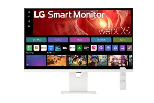 Монитор LG 37U730SA-W, 37" Smart  webOS 4K, IPS AG, DCI-P3 90%, 5ms, 300 cd/m2, 1000:1, 3840x2160, HDR 10, USB Type-C, PD 65W,  AirPlay 2, HDMI, LG Switch, Reader Mode, Tilt/Swivel