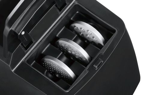 Месомелачка Bosch MFW67450, Meat mincer, ProPower 2000W, 3,5 kg/min, nr. 8, 3 sieves, kebbe attachment, juice extractor, reverse function, fruit press