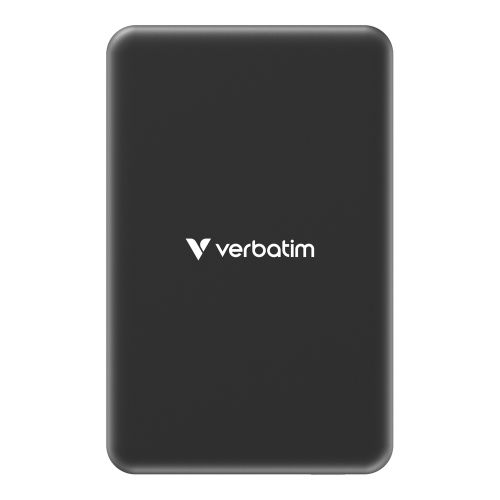 Външна батерия Verbatim Charge 'n' Go Essentials Power Bank Magnetic Wireless 10000mAh Black