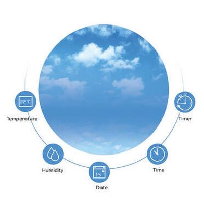 Хигрометър Beurer HM 22 thermo hygrometer; displays temperature, relative humidity, date and time; timer function; sensor buttons