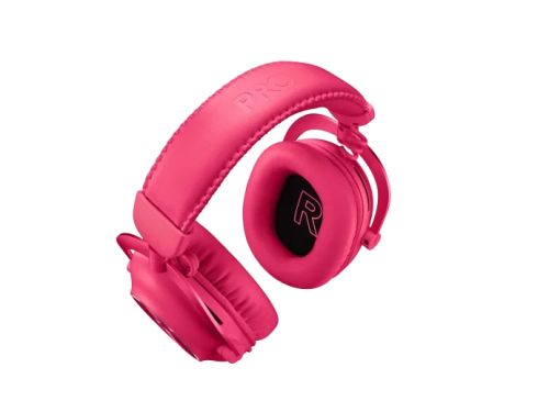 Слушалки Logitech Headset - PRO X 2 LIGHTSPEED Wireless Gaming Headset - MAGENTA - 2.4GHZ - N/A - EMEA28-935