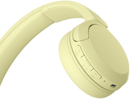 Слушалки Sony Headset WH-CH520, yellow