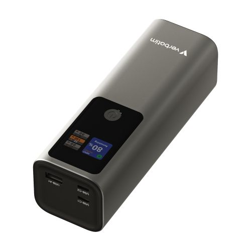 Външна батерия Verbatim Charge 'n' Go Power Bank 27000mAh 183W Grey