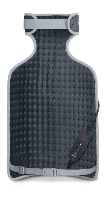 Термоподложка Beurer HK 64 Back & neck heat pad; Soft, cosy material; Automatic switch-off; BSS; Machine-washable at 30°C; Fast heating; 3 Illuminated temperature settings