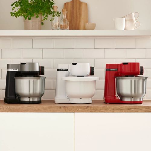 Кухненски робот Bosch MUMS2AW00 Kitchen machine, MUM Serie 2, 700 W, 4 speeds, 3.8l plastic mixing bowl, White