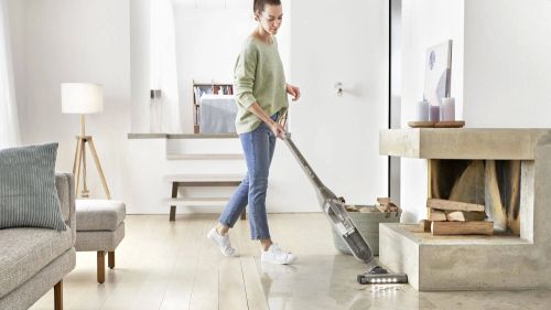 Прахосмукачка Bosch BBH3ALL23, Cordless Handstick Vacuum cleaner 2 in 1 Flexxo Gen2 23Vmax, Serie 4, built-in accessories, Brown