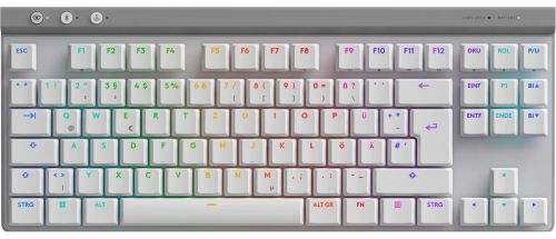 Клавиатура Logitech G515 LIGHTSPEED TKL Wireless Gaming Keyboard - WHITE - US INT'L - EMEA28i-935