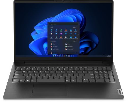 Лаптоп Lenovo V15 G4 AMD Ryzen 5 7520U (up to 4.3GHz, 4MB), 16GB LPDDR5 5500MHz, 512GB SSD, 15.6" FHD (1920x1080) TN AG, AMD Radeon 610M Graphics, WLAN, BT, HD 720p Cam, 2 cell, Black, DOS, 3Y CCI