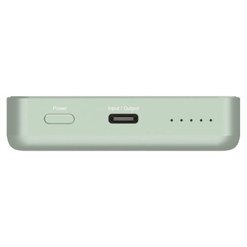 Външна батерия Verbatim Charge 'n' Go Essentials Power Bank Magnetic Wireless 10000mAh Green