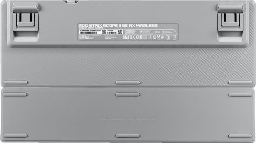 Клавиатура Asus ROG Strix Scope II 96 Wireless Gaming Keyboard, Tri-Mode Connection, Dampening Foam & Switch-Dampening Pads, Hot-Swappable Pre-lubed ROG NX Snow Mechanical Switches, PBT Keycaps, RGB-White