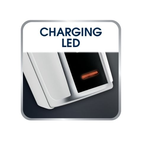 Машинка за подстригване Rowenta TN1400F1, Hair clipper Nomad, new design, 2 adjustable combs with 9 settings each (3-15 mm, 18-30mm), rechargeable, corded, autonomy 40min + main, stainless steel blade, charging led, charging stand