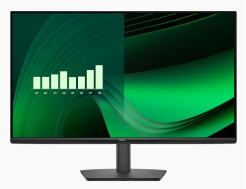 Монитор Dell E2725HM, 27" Edge LED Anti-Glare, IPS Panel, 5ms GTG, 100 Hz, 1000:1, 300 cd/m2, Full HD 1920x1080, VGA, HDMI, Display Port, Tilt, Black