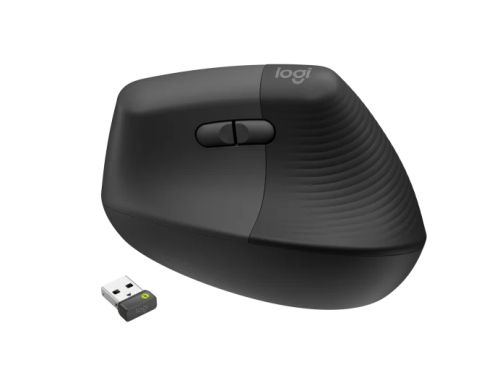 Мишка Logitech Lift Vertical Ergonomic Mouse for Business, Graphite