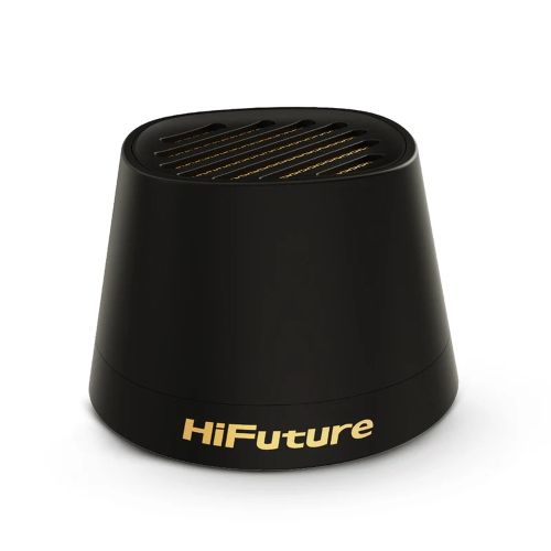 Тонколони HiFuture Mega S Black, Bluetooth 5.4, MagSafe, 5W Output, Built-in MIC support Handsfree, Pair to Play (TWS Mode), Up to 10 Hours Playtime, Wireless Charge (7.5W-15W), Phone Holder