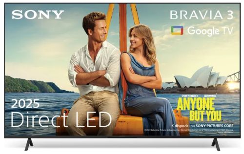 Телевизор Sony K-65S35 65" 4K HDR TV BRAVIA 3 ,Direct LED,4K HDR Processor X1 ,Triluminos PRO, Live Colour,Dynamic Contrast Enhancer,Motionflow XR 200/240 Hz,X-Balanced Speaker,Dolby Atmos,DVB-C / DVB-T/T2 / DVB-S/S2,4xHDMI,2xUSB,Android TV, Google TV