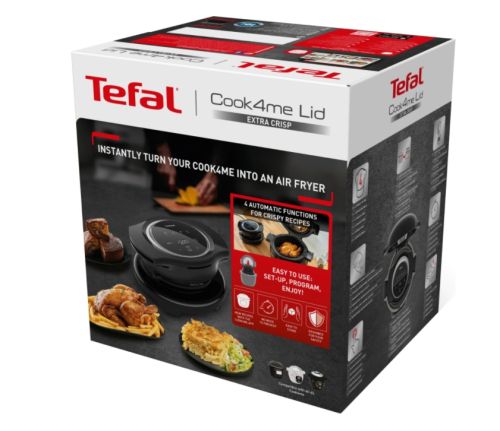 Уред за здравословно готвене Tefal EY150830 EXTRA CRISP LID BLK EE