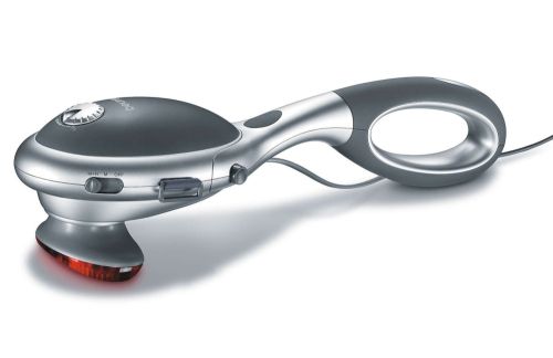 Масажор Beurer MG 70 infrared massager; Tapping massage; 2 function levels; 2 interchangeable massage attachments; removable handle