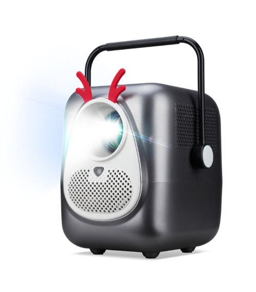 Мултимедиен проектор AOPEN Projector QF23s (Grey), LCD, LED Light Source, Full HD (1920x1080), 250 ANSI Lumens (6500 LED Lumens), 1000:1, Auto Focus, HDMI 2.0, HDMI 2.0 (HDCP) x 1, USB (Type A 2.0) x1 share output port, Speakers 2x3W,  (V 5.4, BT In/Out),