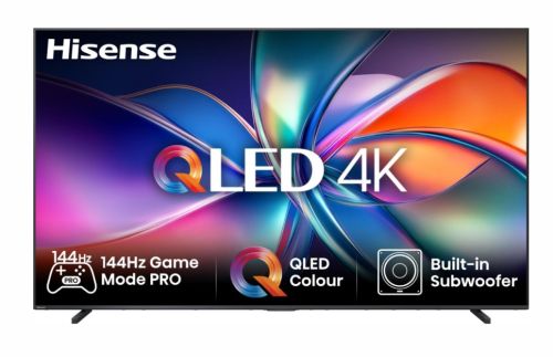 Телевизор Hisense 98" E7Q, 4K Ultra HD 3840x2160, Quantum Dot, 144Hz, Light Sensor,IPS, HDR 10+, HLG, Dolby Vision IQ, Dolby Atmos, Smart TV, WiFi 5GHz, WiFi Direct, BT, Anyview Cast, 4xHDMI, 2xUSB, LAN, CI+, DVB-T2/C/S2, Black