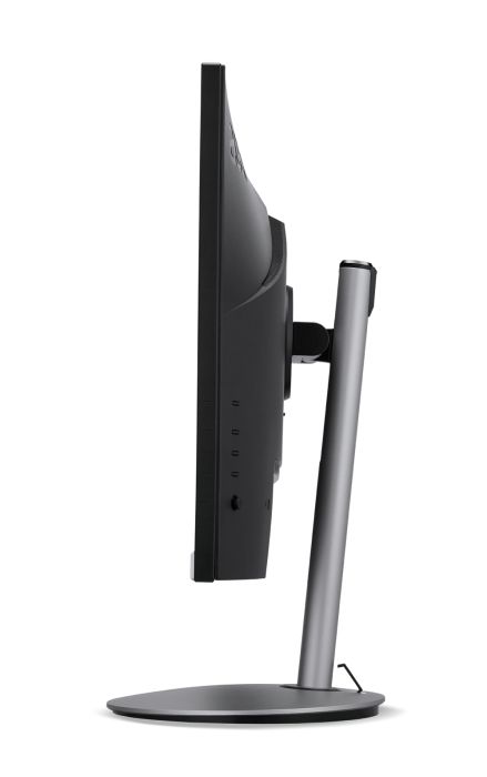 Монитор Acer Vero CB242YGsmiprx, 23.8" FHD (1920x1080) IPS, ZeroFrame 120Hz Adaptive Sync, 1ms (VRB), 250nits, VGA, HDMI, DP, Speakers Audio In/Out, Silver, 3Y