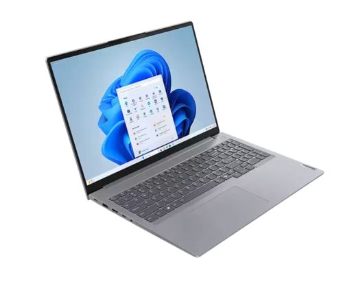 Лаптоп Lenovo ThinkBook 16 G7 AMD Ryzen 5 7535HS (up to 4.55GHz, 16MB),16GB DDR5-4800, 512GB SSD, 16" WUXGA (1920x1200) IPS AG, Integrated AMD Graphics, FHD&IR Cam, Backlit KB, 3 cell, WLAN, BT, FPR, DOS, 3Y Onsite