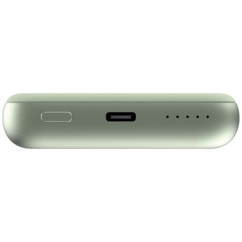 Външна батерия Verbatim MCP-10GN Power Pack 10000 mAh with UBS-C PD 20W / Magnetic Wireless Charging 15W Green