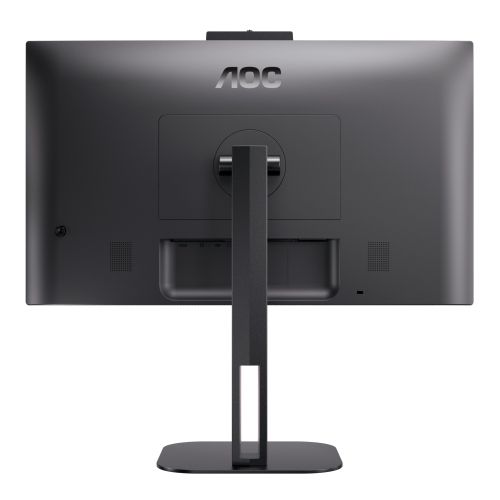 Монитор AOC 24V5CW/BK, 23.8" IPS WLED, 1920x1080@75Hz, 4ms GtG, 1ms MPRT, 300cd m/2, 1000:1, DCR 20M:1, FreeSync, FlickerFree, Low Blue Light, 5Wx2, 2MP Windows Hello, Tilt, Height Adjust, Pivot, Swivel, HDMI, DP, USB hub