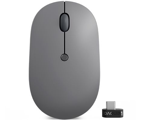 Мишка Lenovo Go USB-C Wireless Mouse (Thunder Black)