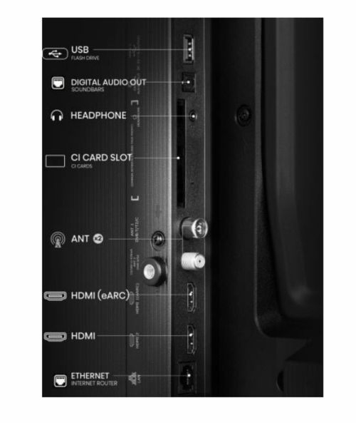 Телевизор Hisense 40" A5Q, Full HD 1920x1080, QLED, Quantum Dot, HDR, HLG, DTS HD, Light Sensor, Dolby Audio, Smart TV, WiFi, WiFi Direct, 2xHDMI, 2xUSB, LAN, CI+, DVB-T2/C/S2, Black