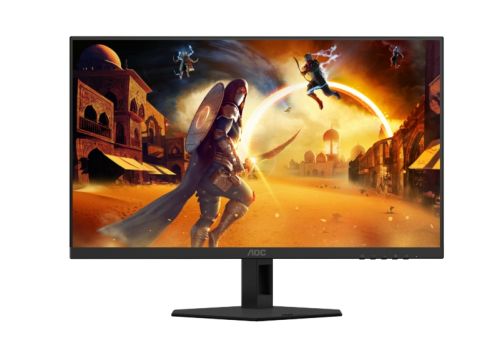 Монитор AOC Q24G4RE, 23.8" Fast IPS WLED, 2560x1440@180Hz, 1ms GtG, 0.5ms MPRT, 300cd m2, 1000:1, 80M:1 DCR, Adaptive Sync, FlickerFree, Low Blue Light, Tilt, HDMI, DP