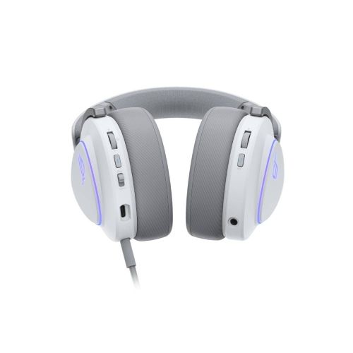 Слушалки Asus ROG Delta II Wireless Gaming Headset ( BT, ROG SpeedNova 2.4GHz, 3.5mm, 50mm Titanium-Plated Drivers, 10mm Super-Wideband Mic, 110HR, DualFlow Audio, For PC, Switch, PS5, Xbox)- Moonlight White