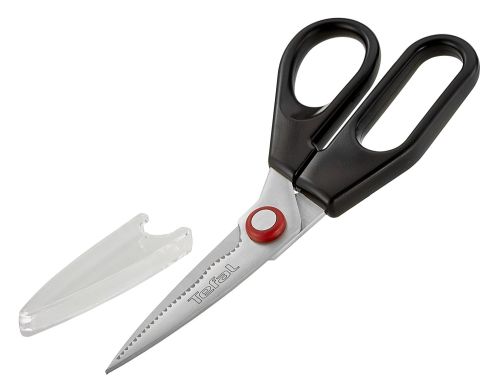 Ножица Tefal K2071314, Ingenio, Kitchen scissors, Kitchen tools, Stainless steel, 30.2x13.4x3.6cm, Up to 230°C, Dishwasher safe, black