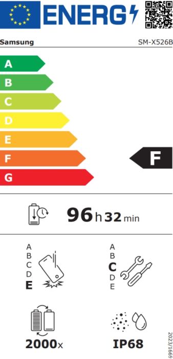 Таблет Samsung SM-X526 Galaxy Tab S10 FE 5G 10.9" 8GB RAM 128GB Grey