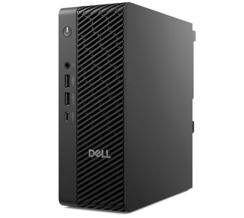 Работна станция Dell Pro Max Micro FCM2250, Intel Ultra 7 265 (30 MB cache, 20 cores, 1.8 GHz to 5.3 GHz, 65W), 32GB: 1 x 32 GB, DDR5, 5600 MT/s, NVIDIA RTX A1000, 8 GB GDDR6, 1TB SSD TLC, 280W,Wi-Fi 7, Bulgarian Keyboard, Mouse, Win 11 Pro, 3Y PS