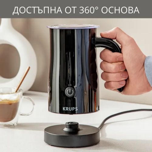 Уред за разпенване на мляко Krups XL100810 Milk Ftother Black