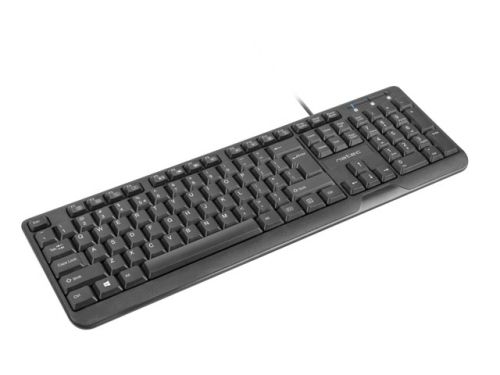 Клавиатура Natec Keyboard Trout US Layout Slim, Black 