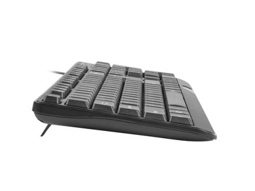Клавиатура Natec Keyboard Trout US Layout Slim, Black 