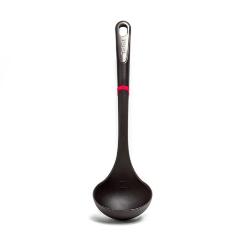 Черпак Tefal K2060114, Ingenio, Ladle, Kitchen tool, Termoplastic, 40.4x10x3.4cm, Up to 220°C, Dishwasher safe, black