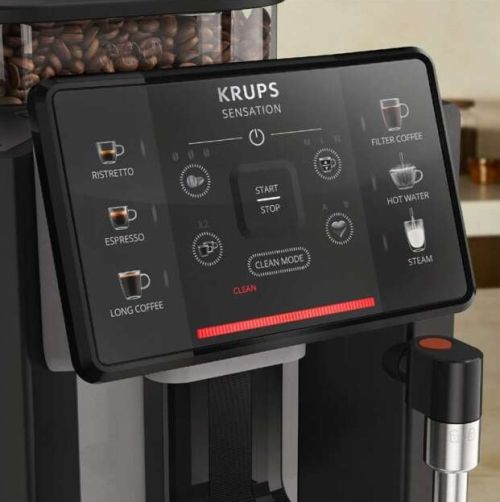 Кафеавтомат Krups EA910A10 Auto Sensation Blk/Nube