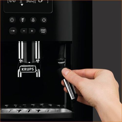 Кафемашина Krups EA817010, Espresso Automat Arabica, espresso machine, 1450W, 15 bar, 1.7l, Black