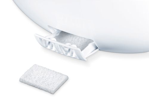 Овлажнител на въздух Beurer LB 37 air humidifier white; ultrasound humidification technology; 15 aroma pads; clianing brush; 20 watts; max. 20m2