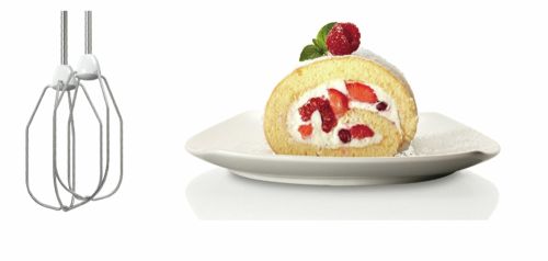 Миксер Bosch MFQ2210D, Hand mixer, CleverMixx, 375 W, 4 speed settings, additional pulse/turbo setting, white/blue