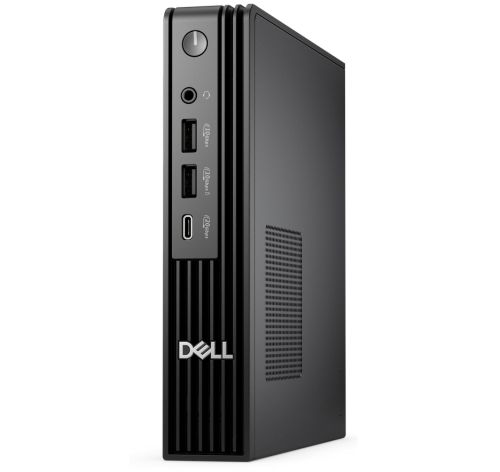 Настолен компютър Dell Pro Micro Plus QBM1250,Intel Core Ultra 7 265 (13 TOPS NPU, 20 cores, up to 5.3GHz), 16 GB: 1 x 16 GB, DDR5, up to 5600 MT/s, 512GB SSD TLC, Integrated Graphics, Wi-Fi 6E, Bulgarian Keyboard&Mouse, 180W, Ubuntu, 3Y PS